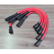 CABO DE VELA ( JOGO SISTEMA ORIGINAL ) 8MM SILICONE VERMELHO MAVERICK 4CC