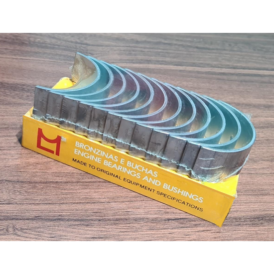 BRONZINA DE BIELA MLFM ( 0,10 = 0,25 ) C-10 - VERANEIO ( MOTOR 6CC CHEVROLET BRASIL 261 ) 4.3