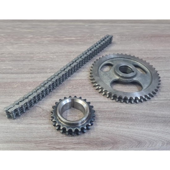 KIT DA CORRENTE DE COMANDO ( DISTRIBUIÇÃO ) DUPLA DODGE V8 ( MOTOR 273 318 ) 5.2