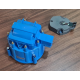 TAMPA COM ROTOR DO DISTRIBUIDOR IGNIÇÃO ELETRONICA ( SISTEMA HEI ) AZUL FORD MOTOR 5.8 351W ( WINDSOR )