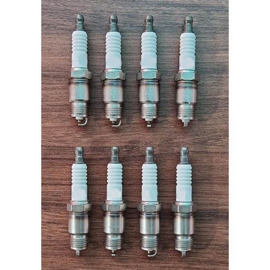 JOGO DE VELA ( ROSCA FINA ) 14MM ACDELCO GASOLINA MOTOR 302 GALAXIE - LANDAU ( MOTOR V8 )