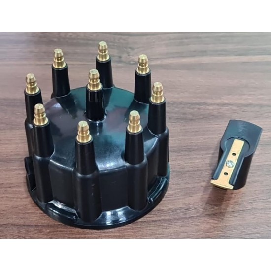 TAMPA DO DISTRIBUIDOR ( SISTEMA HEI PROCOMP COM MODULO EMBUTIDO ) COM ROTOR 67 A 76 MOTOR 272 E 292 GALAXIE - LANDAU ( MOTOR V8 )