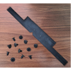 ACABAMENTO SUPERIOR DO RADIADOR ( BORRACHA DO DEFLETOR ) GALAXIE - LANDAU ( MOTOR V8 )