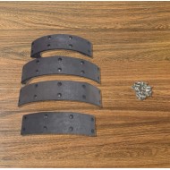 JOGO DE LONA DE FREIO ( DIANTEIRA ) STD MAVERICK V8 ( MOTOR 302 ) 5.0