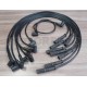 CABO DE VELA MOTOR 272 - 292 ( JOGO SISTEMA ORIGINAL ) 7MM PRETO COMUM EM COBRE GALAXIE - LANDAU ( MOTOR V8 )