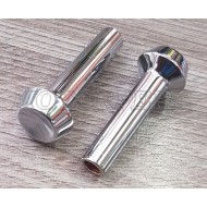 PINO DE PORTA ( CROMADO ) PAR GALAXIE - LANDAU ( MOTOR V8 )