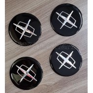 EMBLEMA DO MIOLO DA CALOTA ( JOGO ) GALAXIE - LANDAU ( MOTOR V8 )