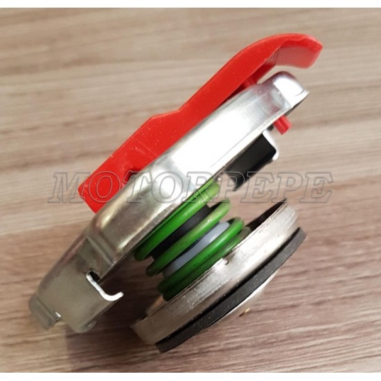 TAMPA DO RADIADOR C/ VALVULA DE ALIVIO ( PRESSAO 18 LIBRAS ) UNIVERSAL FORD MOTOR 5.8 351W ( WINDSOR )